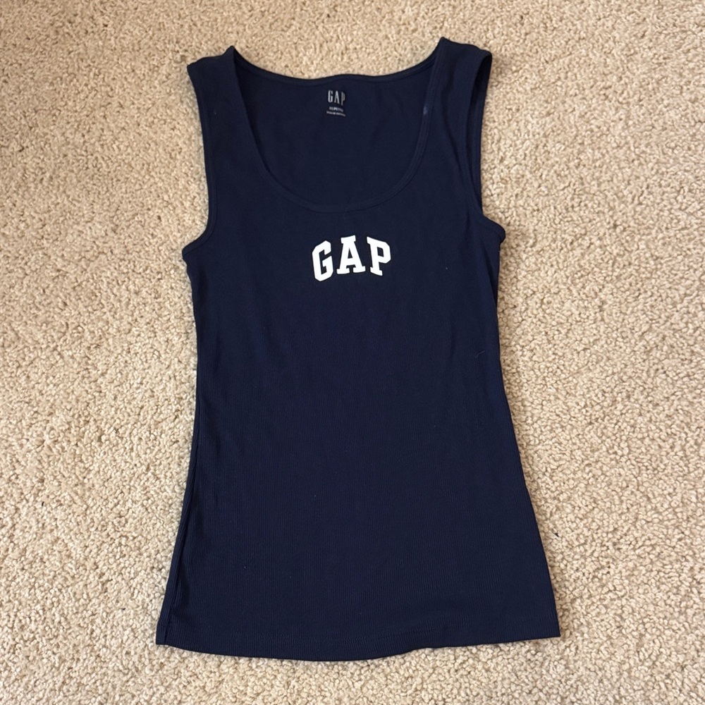 GAP Women's Dark Blue Tank Top